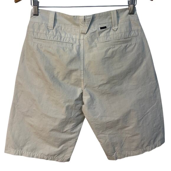 Oakley Men’s Bone Colored Khaki Shorts Size 28W 11" inseam Pre-owned - Picture 2 of 10